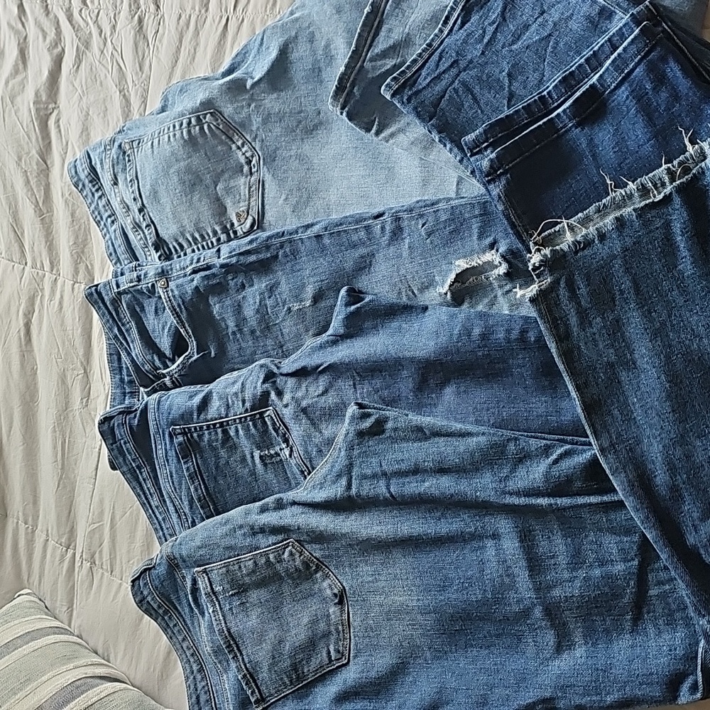 Kut From Thr Kloth Womens Jeans 4 Pair Size 16